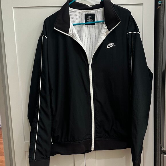 Nike Other - Nike Men's Jacket, Size: XL, Sportswear, Black with white trim and White Lining